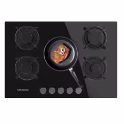 Cecotec Plaque gaz Bolero Squad G 5200S Glass Black