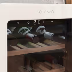 Cecotec Bolero GrandSommelier Origin 18 Hit Red Refroidisseur de vin compresseur Pose libre Rouge 18 bouteille(s) - Vue supplémentaire 8