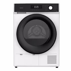 Cecotec Bolero Dresscode Dry 8300, Pose libre, Charge avant, Pompe à chaleur, Blanc, Rotatif, Tactile, Noir