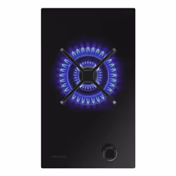 Cecotec Bolero Squad G 1400S Nano Glass Noir Intégré Gaz 1 zone(s) - Vue supplémentaire 2