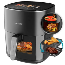 Cecotec Cecofry&Grill Duoheat 6500 Unique 6,5 L Autonome 2200 W Friteuse d’air chaud Noir