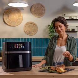 Cecotec Cecofry Grill Duoheat 8000 Friteuse à Air Chaud 8 L 2200 W Noir - Vue supplémentaire 7