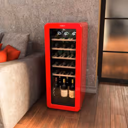 Cecotec Bolero GrandSommelier Origin 24 Hit Red Refroidisseur de vin compresseur Pose libre Rouge 24 bouteille(s) - Vue supplémentaire 5