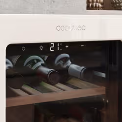Cecotec Bolero GrandSommelier Origin 24 Hit Beige Refroidisseur de vin compresseur Pose libre 24 bouteille(s) - Vue supplémentaire 8
