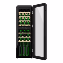 Cecotec Bolero GrandSommelier Origin Duo 30 Hit Black Refroidisseur de vin compresseur Pose libre Noir 30 bouteille(s) - Vue supplémentaire 4