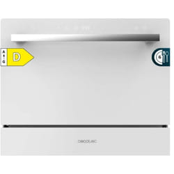 Cecotec - Lave-vaisselle 6 couverts Bolero Aguazero 2400 White Glass