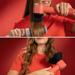 Cecotec IoniCare RockStar Style sèche-cheveux 1500 W Noir, Rouge - Vue supplémentaire 5