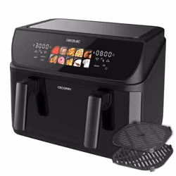 Cecotec Cecofry&Grill Duoheat 10000 Friteuse à air chaud Double 10L 2800W Noir - Vue supplémentaire 4