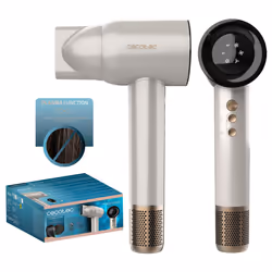 Cecotec IoniCare RockStar Nano IonTech Champagne, 110000 tr/min, Champagne, Boutons, 1600 W, 220 - 240 V, 50/60 Hz
