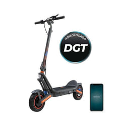 Cecotec A01_EU01_101740 scooter électrique 65 km/h 1000 W Orange, Gris