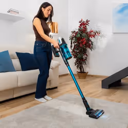 Cecotec A01_EU01_102266 aspirateur balai et balai électrique Aspirateur traineau Batterie Cyclonique Sans sac 0,6 L 215 W Noir, Bleu - Vue supplémentaire 5