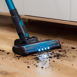 Cecotec A01_EU01_102266 aspirateur balai et balai électrique Aspirateur traineau Batterie Cyclonique Sans sac 0,6 L 215 W Noir, Bleu - Vue supplémentaire 7