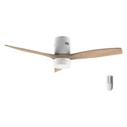 Cecotec Ventilateur de plafond classique Energysilence Aero 5600 avec lumière. 40W, Moteur DC, Diamètre 132 cm, Lampe LED 18W, Minuterie, 6 V