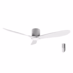 Cecotec Ventilateur de plafond Energysilence Aero 5400 40W, moteur DC, diamètre 132Cm, 3 pales, minuterie, 6 vitesses.