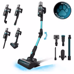 Cecotec Aspirateur-balais BLDC Conga Rockstar 2500 Thunder Pet Flex