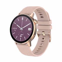 DCU Advance Tecnologic 34157086 smartwatche et montre de sport 3,35 cm (1.32") AMOLED 42 mm Analogique 466 x 466 pixels Écran tactile Or Reconditionné