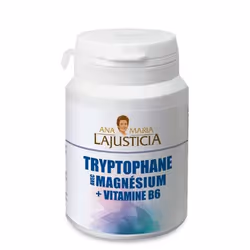 Ana María Lajusticia Tryptophane enrichi en magnésium + vitamine B6 60 comprimés, Comprimé, L-Tryptophane, Vitamine B6, 60 pi ...