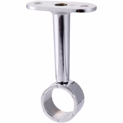 - 2 supports centraux pour tringles de penderie, blanc. - Pour tiges rondes. - En alliage de zinc. - Dimensions approximative ...