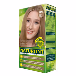 Naturtint Permanent, Blonde, 8N, Femmes, 170 ml, Tous types de cheveux, Boîte