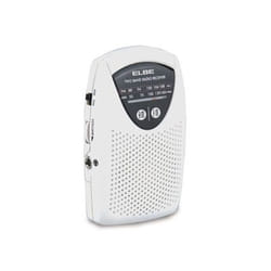 ELBE RF-50 Radio portable Analogique Noir, Blanc