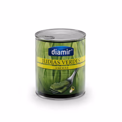 Haricot vert plat coupé - diamir