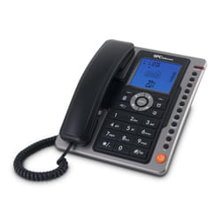 SPC 3604N téléphone Téléphone analogique Identification de l'appelant Noir