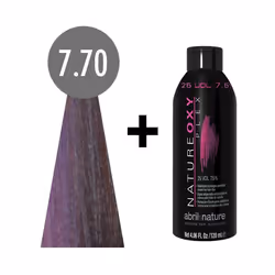 abril et nature Naturecolor Plex #7.70 120 ml. Intense Lilas Blonde + natureoxy plex 25 vol. 120ml., Lilas, Femmes, 120 ml, P ...