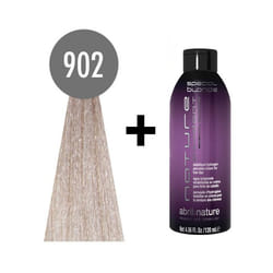 abril et nature Naturecolor Plex #902 120ml. Éclaircisseur beige + Nature Oxydant Special Blonde 120ml.