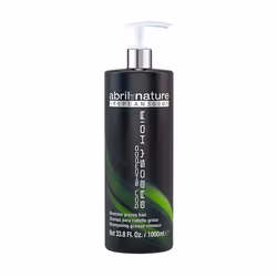 abril et nature bain shampoo Greasy Hair, 1000 ml, Shampoing, Professionnel, Femmes, Cheveux gras, Anti-chute, Purifiant, Rép ...
