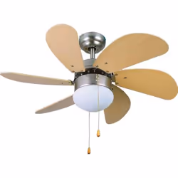 Orbegozo CP-15075 N, Nickel, Plafond, 80 cm, 50 W, 230 V, 50 Hz