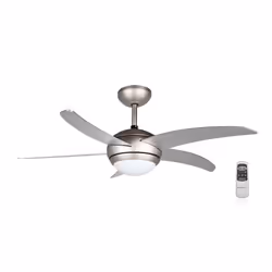 Orbegozo CP 53132 A, Ventilateur à lame domestique, Gris, Plafond, 112 cm, Secteur, 55 W
