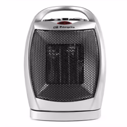 Orbegozo CR 5021 Intérieure Noir, Argent 1500 W Chauffage de ventilateur électrique - Vue supplémentaire 2