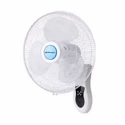 Ventilateur mural - Orbegozo - WF 0242 - Blanc - 45 W - 3 vitesses