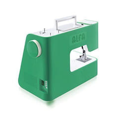 Alfa NEXT30 SPRING - Machine à coudre couleur vert - A0030SPRIN