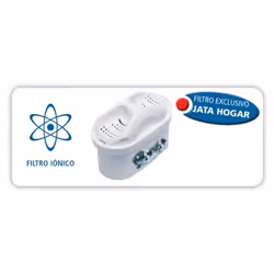 JATA JH01 filtre à eau Filtre à eau pour carafe 2,5 L Bleu, Transparent, Blanc