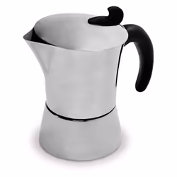 Cafetière à induction en acier inoxydable CAX4. -Marque : Jata. -Modèle : CAX4. -Traitement intérieur au jet de sable de la c ...