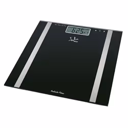 JATA Mod. 531, Pèse-personne électronique, 180 kg, 100 g, Noir, kg, lb, Carré