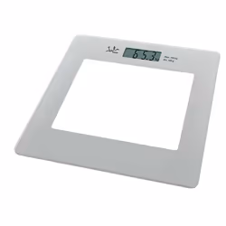 JATA 290, Pèse-personne électronique, 150 kg, 100 g, Argent, kg, lb, Carré