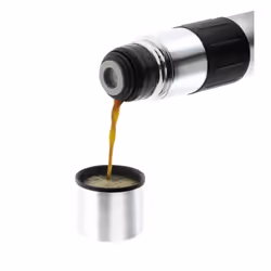 JATA MOD. 838, 1 L, Noir, Acier inoxydable, Silicone, Acier inoxydable, Bisphénol A (BPA)