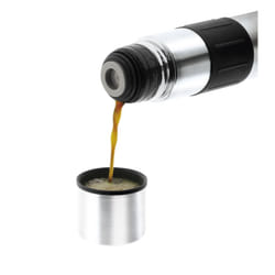 JATA MOD. 838 thermos 1 L Noir, Acier inoxydable