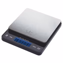 JATA Mod. 773 Noir, Argent Comptoir Rectangle Balance de ménage électronique