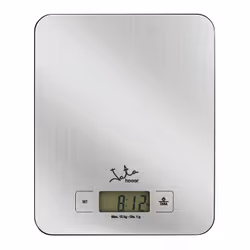 JATA MOD 719, Balance de ménage électronique, 15 kg, 1 g, Multicolore, Acier inoxydable, Rectangle