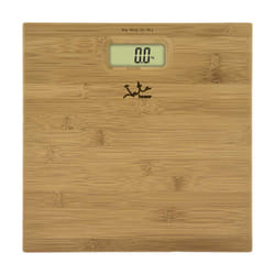 JATA 489 balance Rectangle Bambou Pèse-personne électronique
