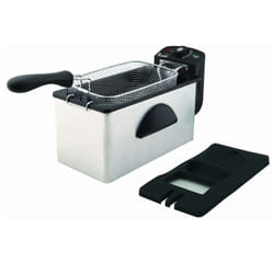 Comelec FR 3071 friteuse Unique 3 L Autonome 2000 W Noir, Blanc