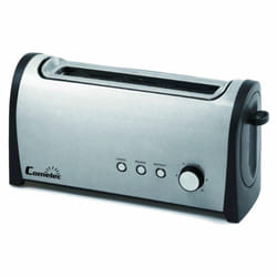 Comelec TP1721 6 1 part(s) 1000 W Noir, Acier inoxydable