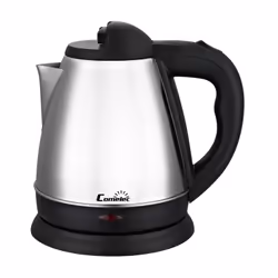 Comelec WK 7316, 1,2 L, 1200 W, Noir, Acier inoxydable, Arrêt de sécurité en cas de surchauffe