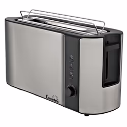 Comelec TP 1726, 1 part(s), Noir, Acier inoxydable, Acier inoxydable, Boutons, Rotatif, 1000 W, 220 - 240 V