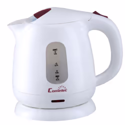 Comelec WK 7317, 1 L, 1850 W, Blanc, Indicateur de niveau d'eau, Arrêt de sécurité en cas de surchauffe