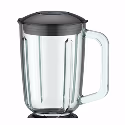Comelec BL7156 blender 1,5 L Mélangeur de table 600 W Noir, Acier inoxydable