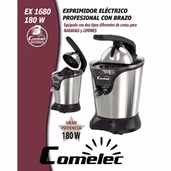 Comelec EX1680 presse-agrume électrique 180 W Acier inoxydable
